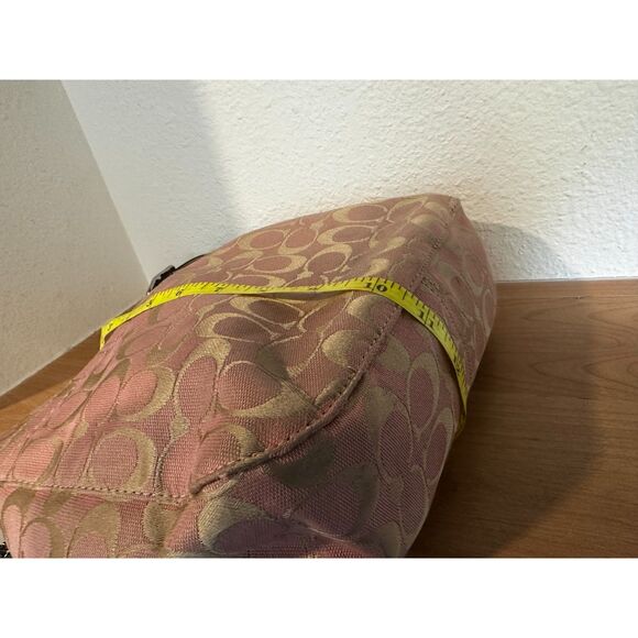 Coach Signature Cassie Turnlock Convertible Messenger Style Crossbody Bag EUC - Picture 5 of 7